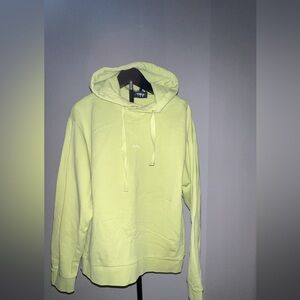APC Neon Green/Yellow Unisex Hoodie size Large